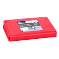 MERIDA Disposable waste bags ldpe, 160l capacity, 90 x 110cm, red, 10 pcs. / package