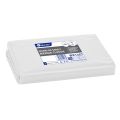 MERIDA Disposable waste bags ldpe, 160l capacity, 90 x 110cm, transparent, 10 pcs. / package