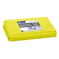 MERIDA  Disposable waste bags ldpe, 160l capacity, 90 x 110cm, yellow, 10 pcs. / package