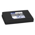 MERIDA Disposable waste bags ldpe, 240l capacity, 110 x 110cm, black, 10 pcs. / package